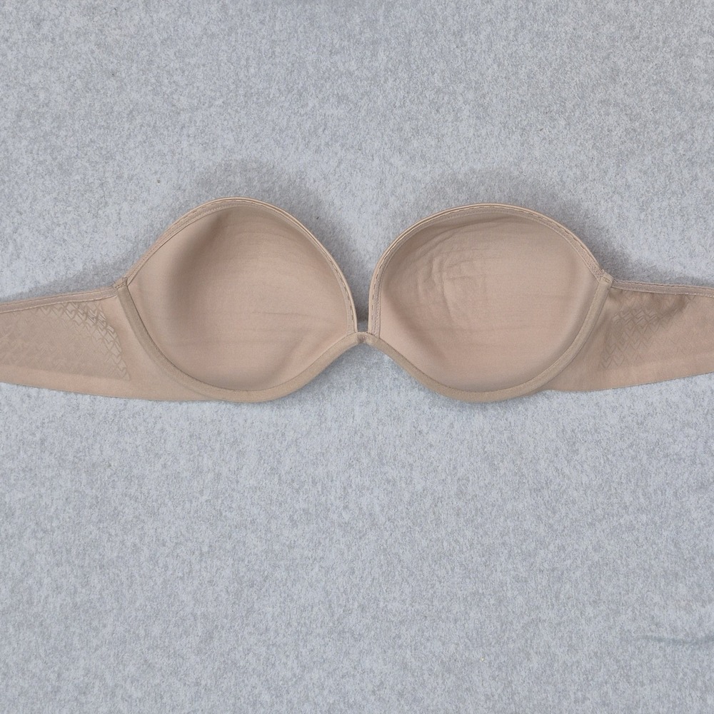 Victoria's Secret Women Bra 38D Beige Lightly Lined Underwired Multiway READ